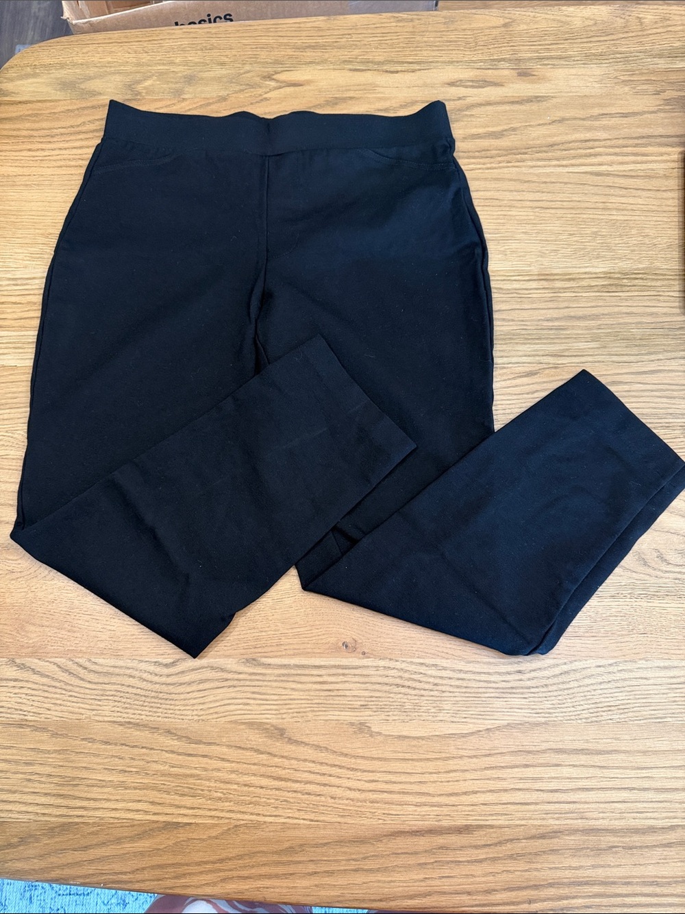 MICHAEL Michael Kors Black Large Ponte Pull-On Leggings
